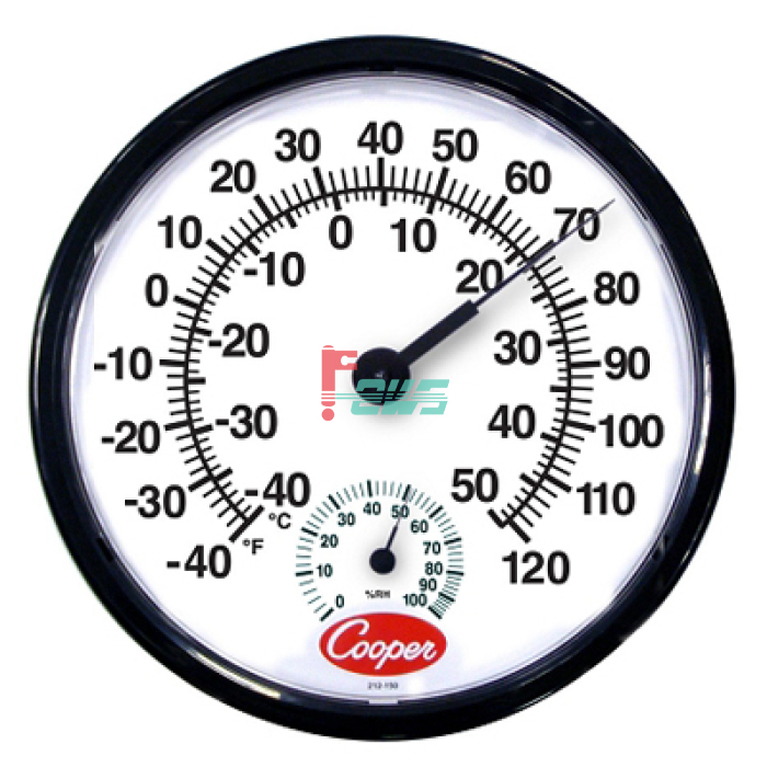 Cooper-ATKINS 212-150-8 挂墙式湿度- 温度计(通用型)(摄氏/华氏)