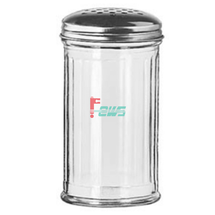 VOLLRATH 676 玻璃调味品罐(不锈钢多孔盖) 