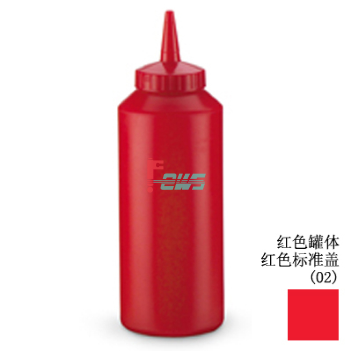 VOLLRATH 2812-02 12oz 标准酱料罐(红色)