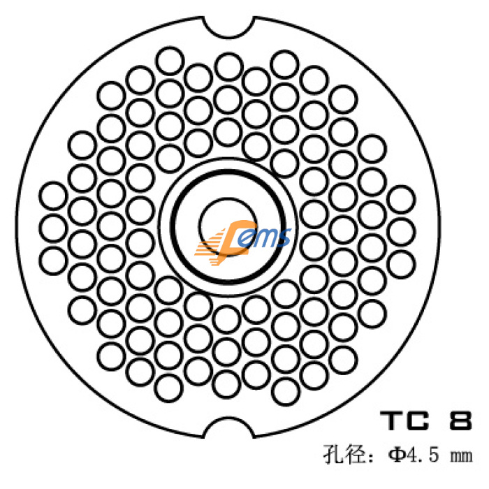 SIRMAN TC 8 TC 8 孔径Φ4.5 mm不锈钢刀盘