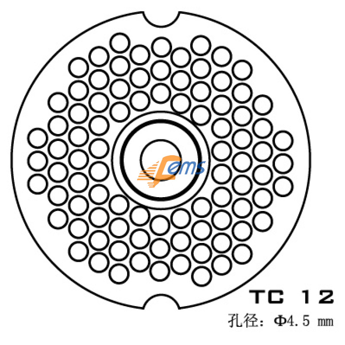 SIRMAN TC 12 TC 12 孔径Φ4.5 mm不锈钢刀盘