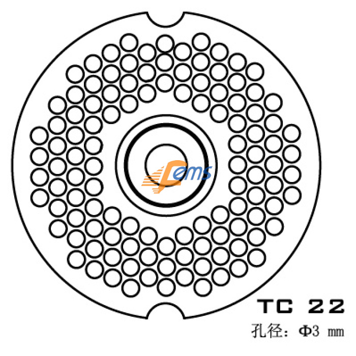 SIRMAN TC 22 TC 22 孔径Φ3 mm不锈钢刀盘