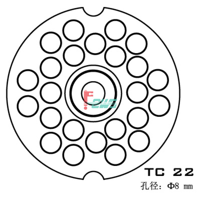 SIRMAN TC 22 TC 22 孔径Φ8 mm不锈钢刀盘 