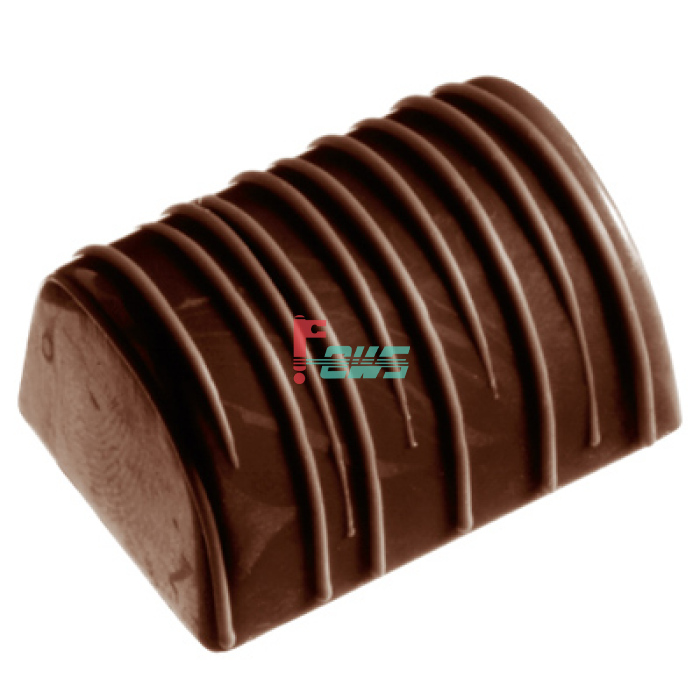 Chocolate World  CW2247 半柱形巧克力模
