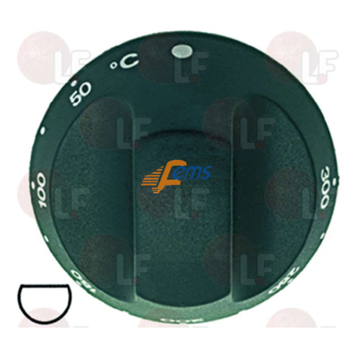 L.F 3241288 Φ65 mm 50-300°C 黑色旋钮