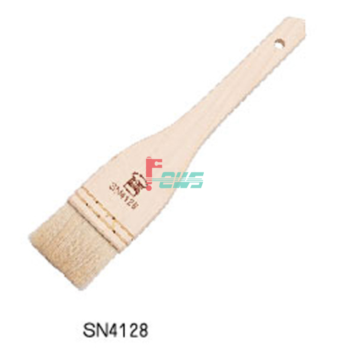 三能 SN4128 230*50*35 mm 木柄直型羊毛刷