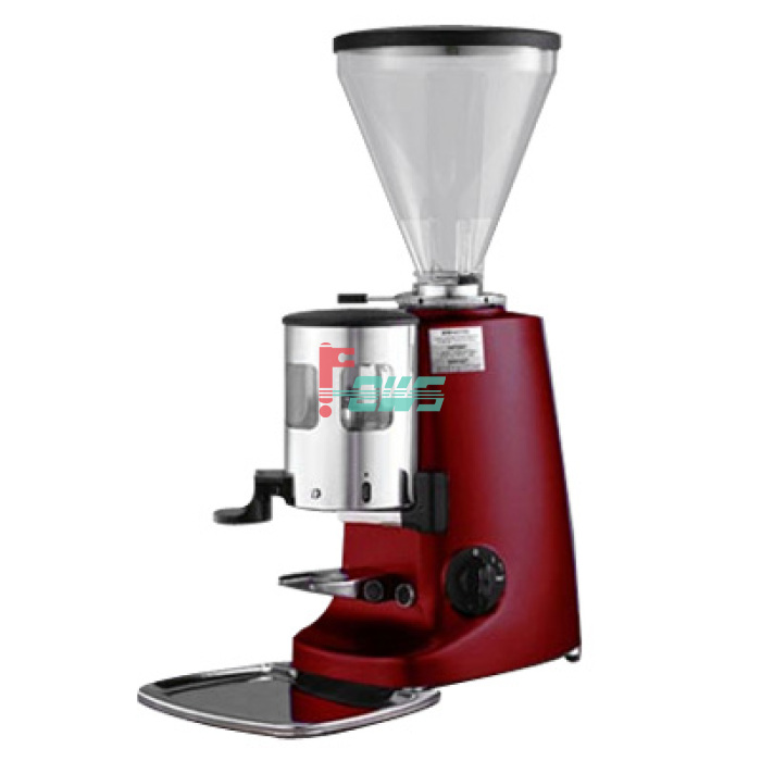 Mazzer SUPER JOLLY-MANUAL 手控型粉槽式咖啡磨豆机(深红色)