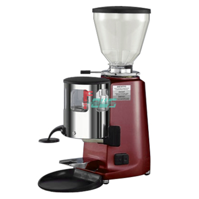 Mazzer MINI-MANUAL 手控型粉槽式咖啡磨豆机(深红色)