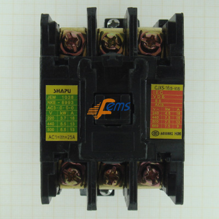 波沃特 CJX5-22 交流接触器(For 15kw/18kw)