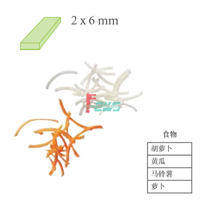 Robot-coupe 27066W 2.0*6.0 mm 成形刀盘(切条用)