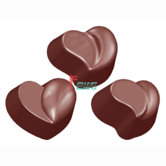 Chocolate World  CW1576 心形巧克力模
