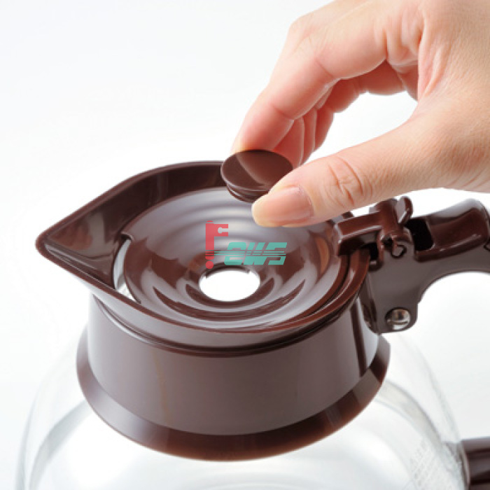 HARIO CDH-18CBR 商用玻璃咖啡壶 (1800 ml) 棕色