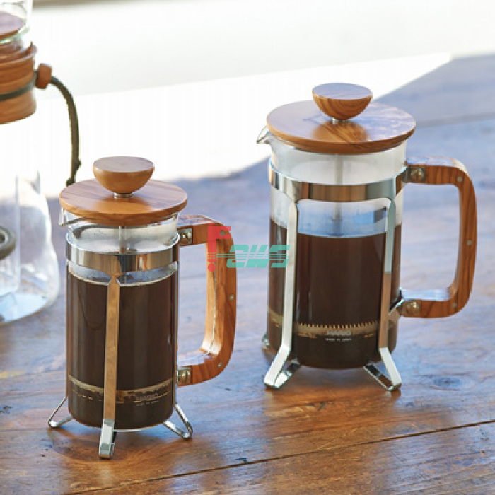 HARIO CPSW-4-OV 橄榄木咖啡法压壶 (4杯用) 