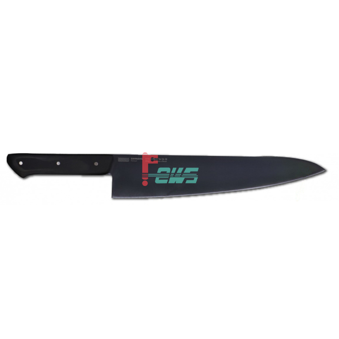 三能 SN4822 30cm专业主厨刀(钛黑)