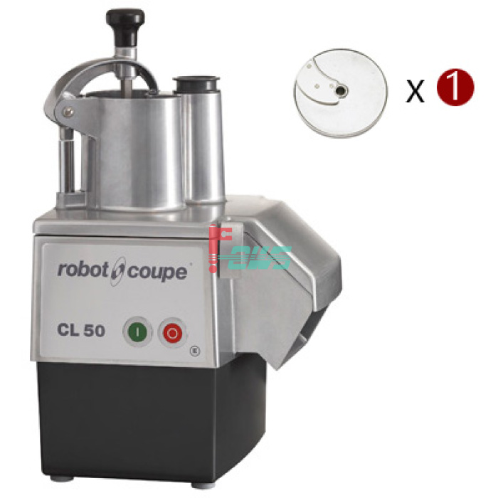Robot-coupe CL 50/W(1)discs CL 50 蔬菜处理机(单速/含1片刀盘) 