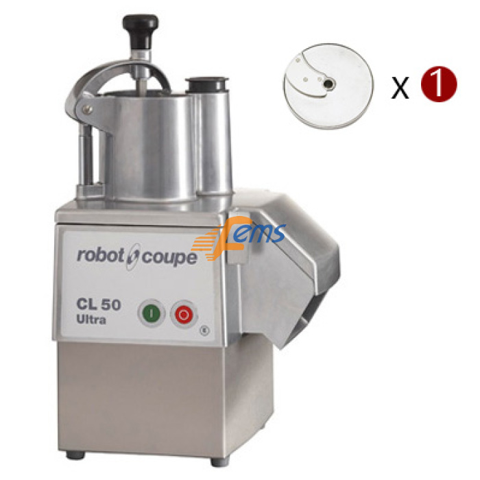 Robot-coupe CL 50 Ultra/W(1)discs CL 50 Ultra 蔬菜处理机(单速/含1片刀盘) 