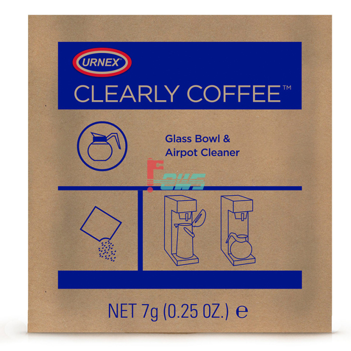 Urnex 13-GB125-14*125 咖啡/茶容器清洗粉(袋装) - 中文标