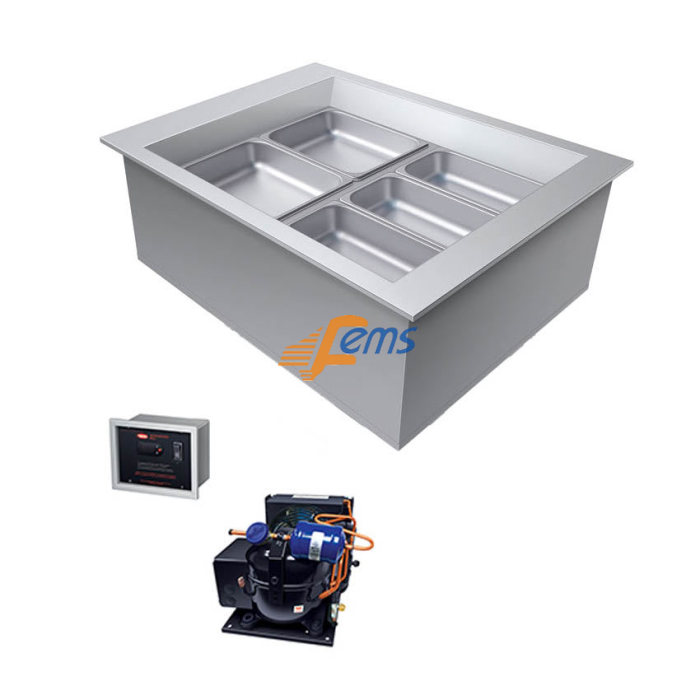 Hatco CWBR-2 嵌入式冷槽（分离式）-附带分离式温度控制面板及压缩机