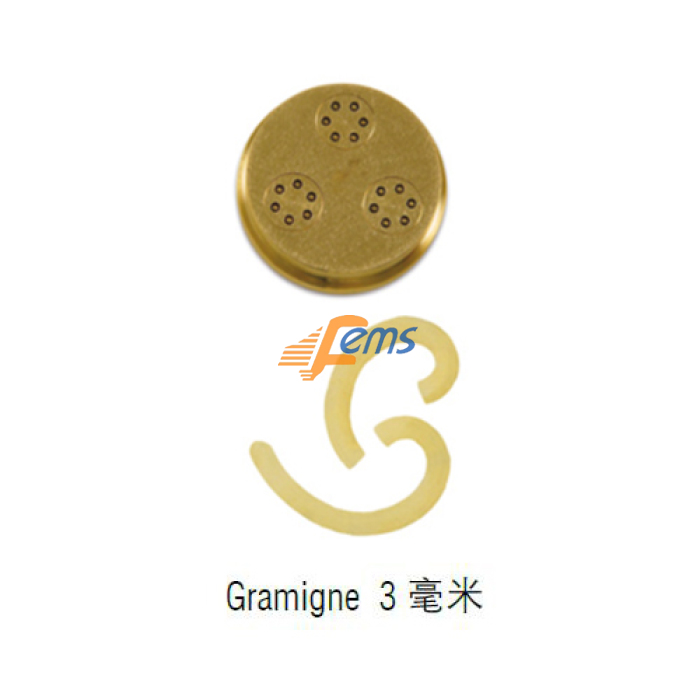 SIRMAN 3 mm Gramigne 面条模具(Φ60)