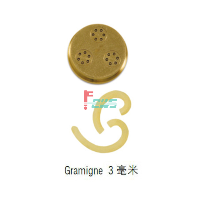 SIRMAN 3 mm Gramigne 面条模具(Φ70)