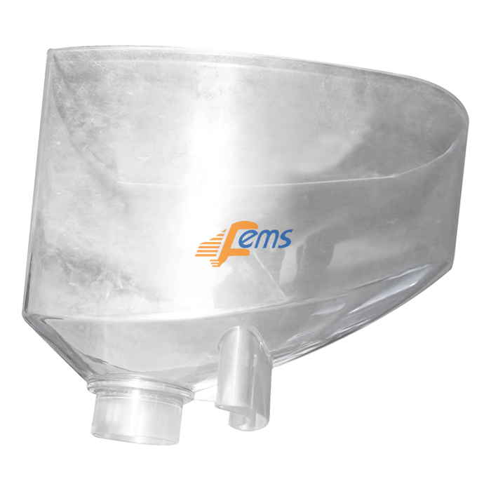 SANTOS 55102C 2.2Kg 透明豆槽 (不含盖及零件)
