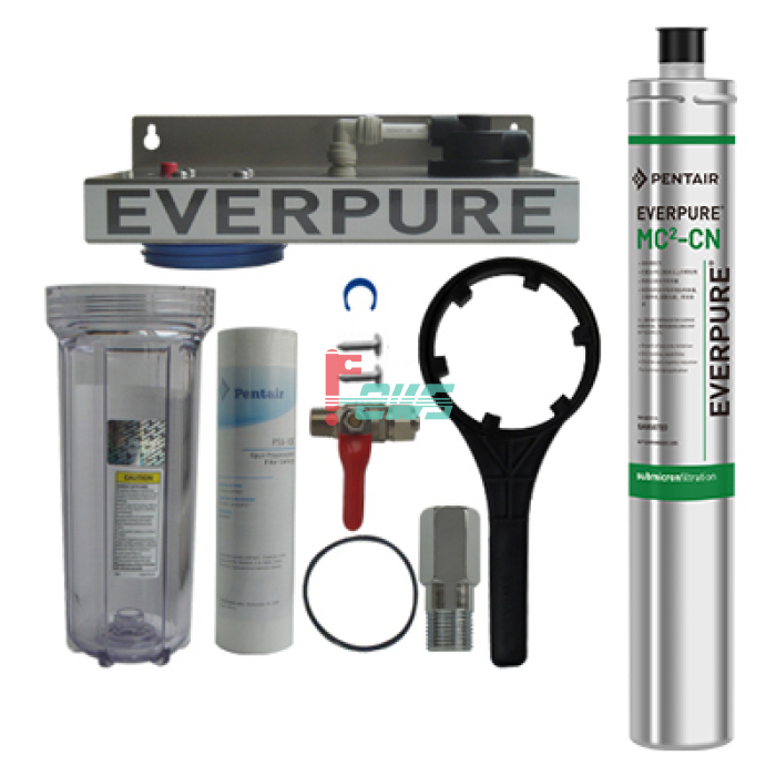 Everpure 621100-31 MC² 单头净水器(透明桶)