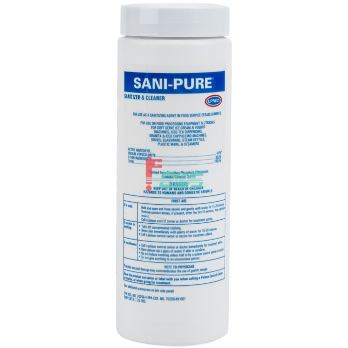 Urnex 15-SANI12-20 强力消毒/清洗粉(罐装)（样品）