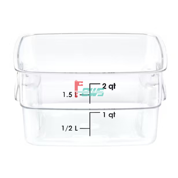 CAMBRO 2SFSPROCW-135 1.9L 食物存储盒（透明色）*