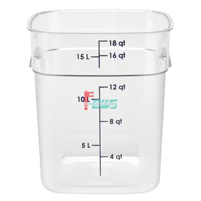 CAMBRO 18SFSPROCW-135 17.2L 食物存储盒（透明色）*