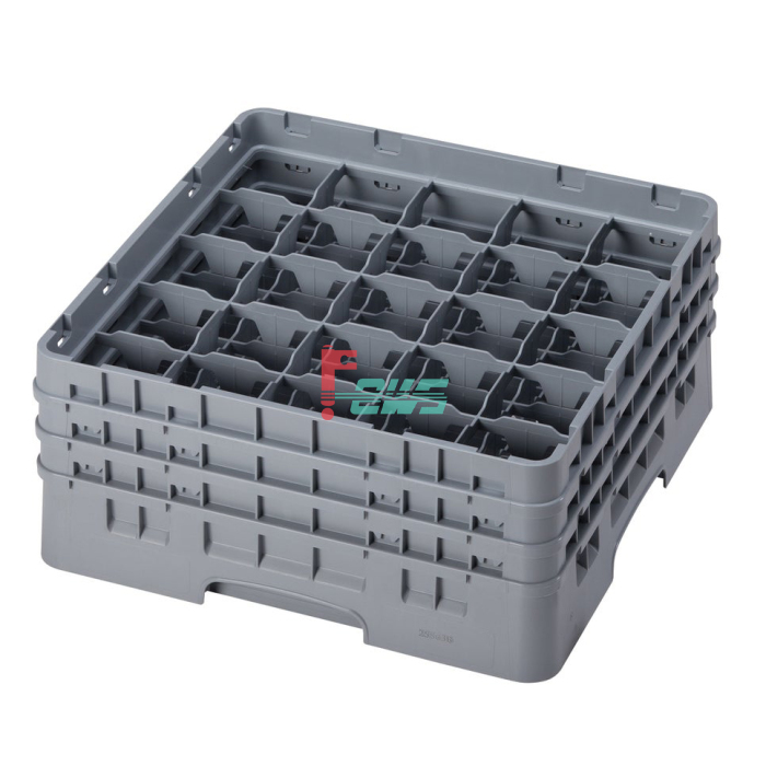 CAMBRO 25S638-151 174 mm - 25格高脚杯架(浅灰色)