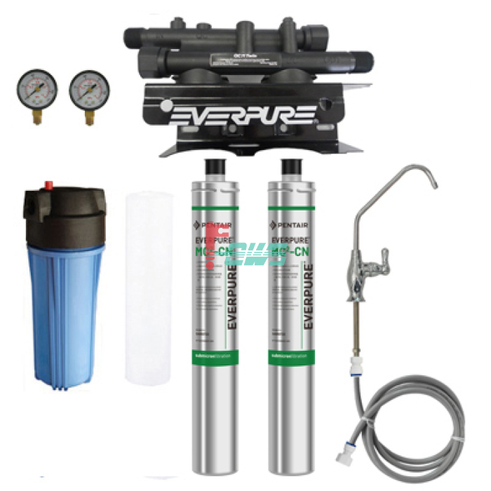 Everpure 125122-31 MC² 双头净水器(工程装) 